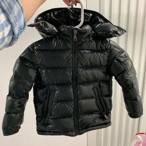 Kids moncler down jacket size 4